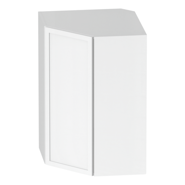 Fresno Pure White Box  Angle Wall Kit - 24” x 36” X 13”