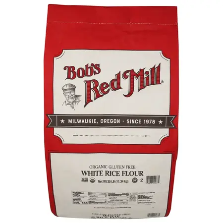 FLOUR GF WHITE RICE OG | 25 LBS
