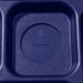 Cook's 630-400A-NAVY 6-Compartment ABS Cafeteria Tray