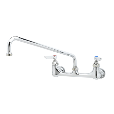 T&S Brass B-2299 Sink Mixing Faucet with 14" Swing Nozzle