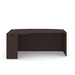 PL177L 71" LEFT PORKCHOP-BOWFRONT- ESPRESSO