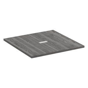 PL639T - 47" x 47" ARENA SQUARE TABLE TOP - Newport Gray