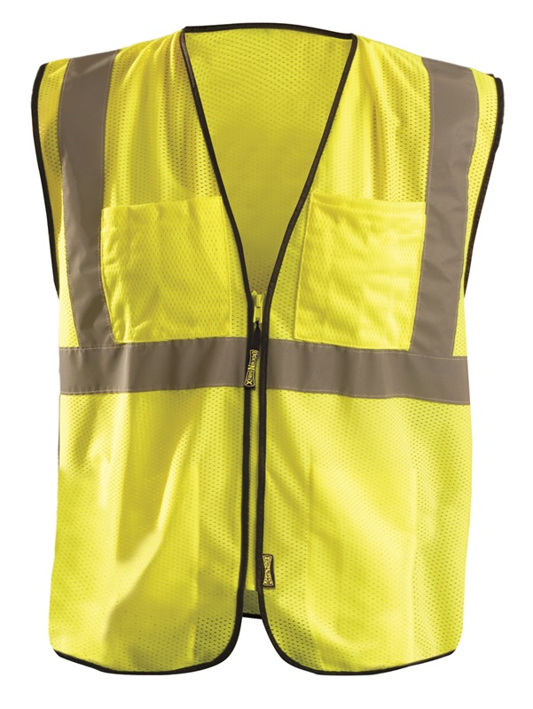 Occunomix Value Mesh Silver Bead Vest LUXXSB
