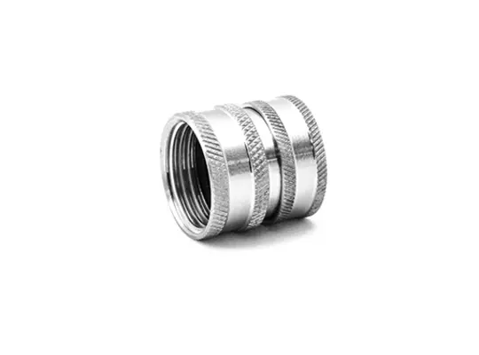 Hydrojet Stainless Garden Hose Coupler w/ 6 balls