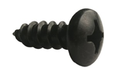 NO. 10" - 12 X 1/2" PHILLIPS PAN HEAD THREAD FORMING SCREW TYPE A STEEL CASE HARDENED BLACK OXIDE