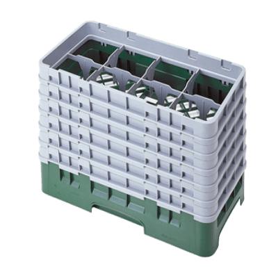 Cambro 8HS1114416 Camrack Glass Rack with 6 Extenders
