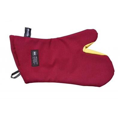 San Jamar KT0224 Cool Touch 24" Flame Red Conventional Oven Mitt