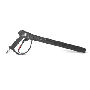 MTM Hydro M407 Spray Gun, 4000 PSI, 7 GPM, 15" Vented Extension, Plug Inlet