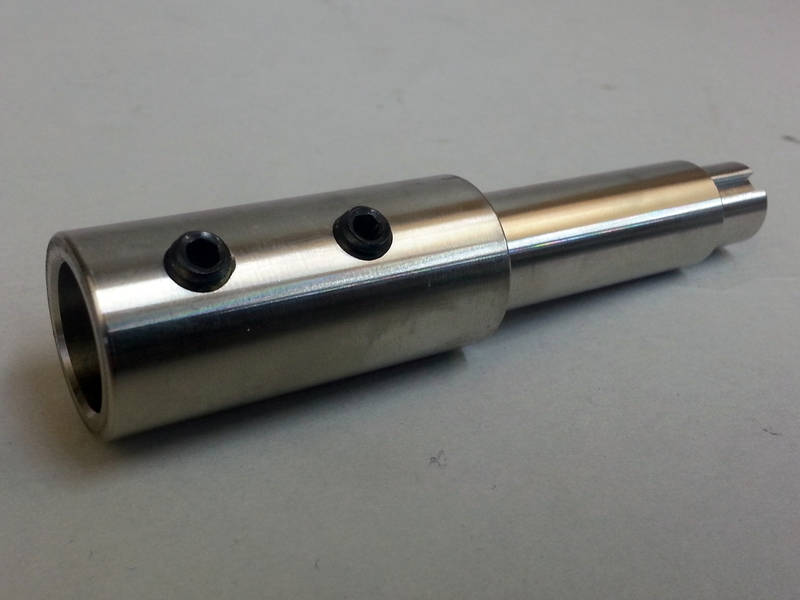 CCI Rears 5/8" Stainless Steel Keyed Shaft