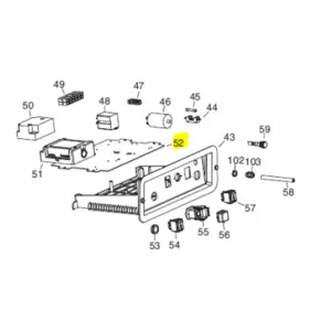 Veloci Heater Replacement Support Plate - Blaze 100 and 155