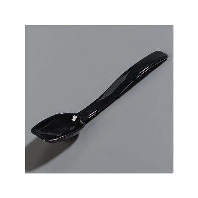 Carlisle 446003 Solid Spoon 0.5 oz, 9" - Black