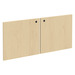 PL44LDLOCK - PAIR LAMINATE HUTCH DOORS W/LOCK - Maple