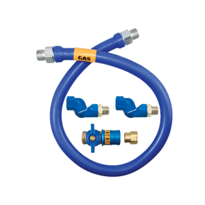Dormont Manufacturing 1675BPCF2S48BX Dormont Blue Hose� Moveable Gas Connector Hose Assembly