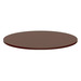  PLT42R 42" ROUND TABLE TOP ONLY- MAHOGANY
