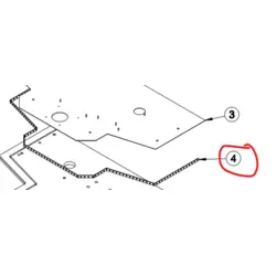 BUTTON PAN FLEX LED RGB 1650MM