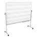 Luxor MB7248MW Reversible Mobile Magnetic Music Staff/Whiteboard