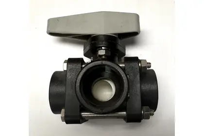 Teejet AA344M-3-1 Nylon 3-Way 1" Ball Valve