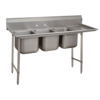 Advance Tabco 93-43-72-36R Regaline Sink 3-Compartment