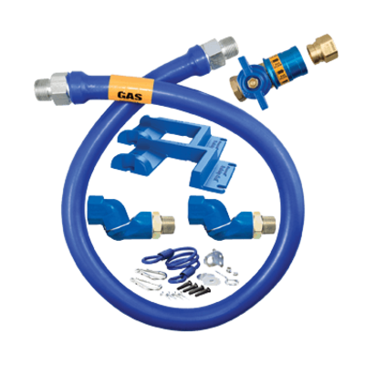 Dormont Manufacturing 1675KITCF2S24PS Dormont Blue Hose Moveable Gas Connector Kit 3/4" Dia.