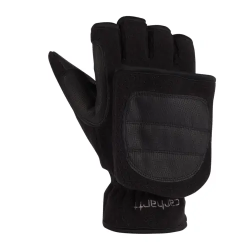 CARHARTT A557 - Men's Fleece Flip Mitten - Black