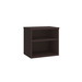 PL1053 OPEN SIDE CABINET - ESPRESSO