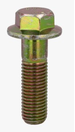 M16 - 2 X 110MM IFI-538 HEAVY HEX FLANGE SCREW 10.9 ZINC YELLOW