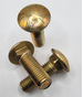 1/4" - 20 X 3/4" SHORT SQUARE NECK ROUND HEAD BOLT SAE J429 GR 5 ZINC YELLOW
