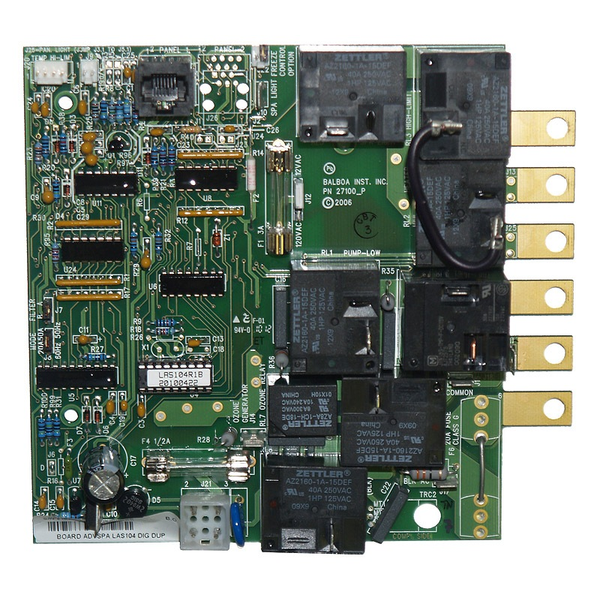 LA Spas Balboa LAS104R1B Circuit Board 51628