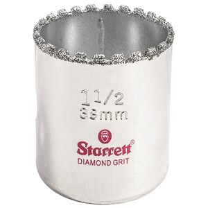 STARRETT KD0112-N 1-1/2'' (38mm) Diamond Grit Hole Saw