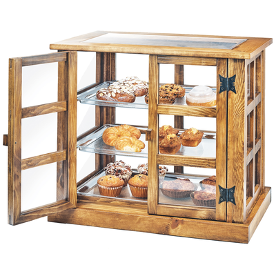Cal-Mil 3621-99 17"W x 25"D x 23"H Madera Bakery Display Case