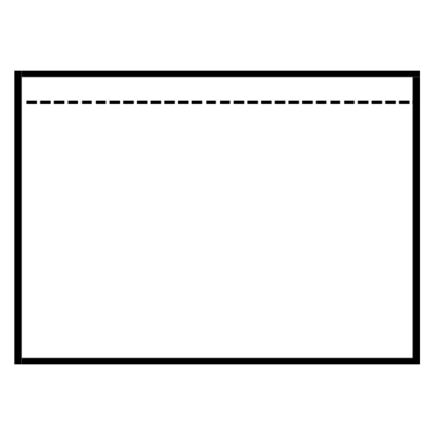 Packing List Envelope - 5.5" x 7.5"