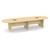 12' Classic Racetrack Conference Table with Panel Base - Maple