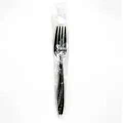 E188001 EMPRESS HEAVY WEIGHT FORK BLACK WRAPPED  1000/CS