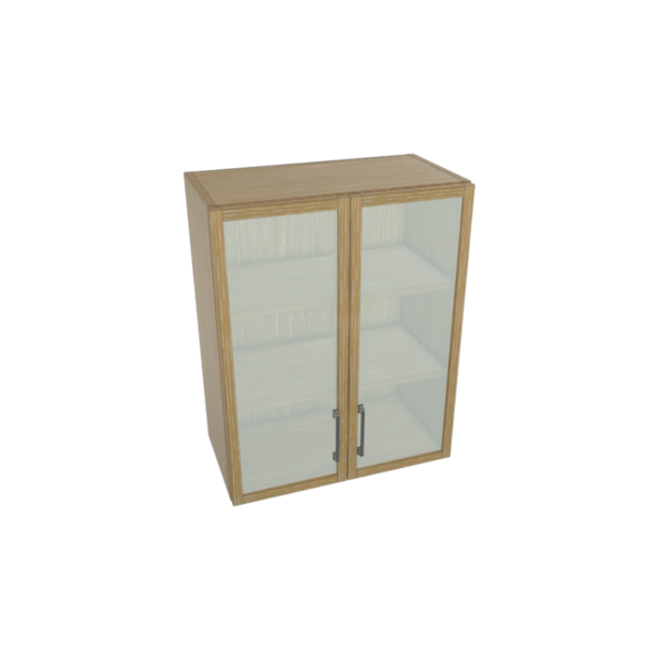 Empire Glass Door Wall Cabinet Kit - 24”x 30” X 13”