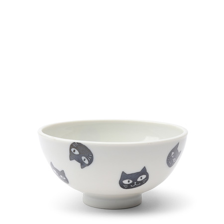 Bowl Rice Black Cat Fish 