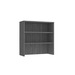 PL153 35" OPEN HUTCH- NEWPORT GRAY