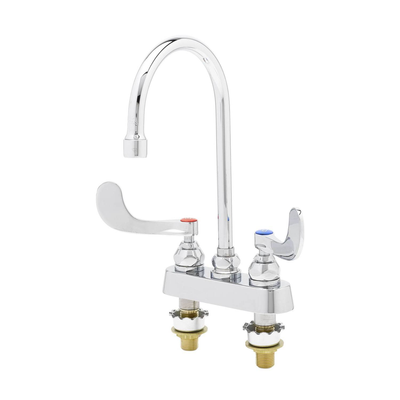 T&S Brass B-1141-04XS-F12 Workboard Faucet Deck Mount