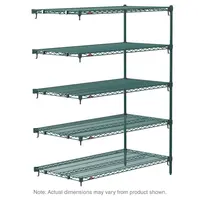 Metro 5AA577K3 Super Adjustable Super Erecta Add-On Shelving Unit 72"W X 24"D X