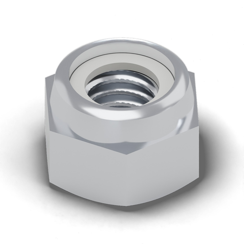 Nut, 7/16" - 14, Nylon Lock, G