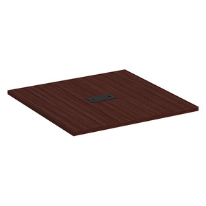 PL139T SQUARE 47X47 INSERT TOP- MAHOGANY