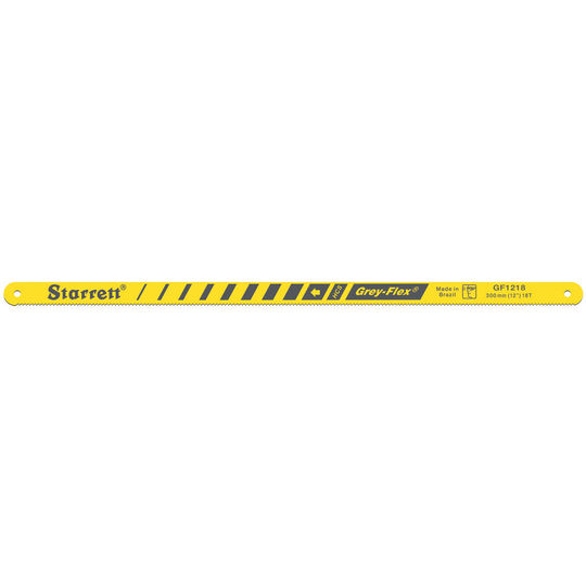STARRETT GF1218 12'' x 1/2 x .025 x 18T, High Carbon Steel