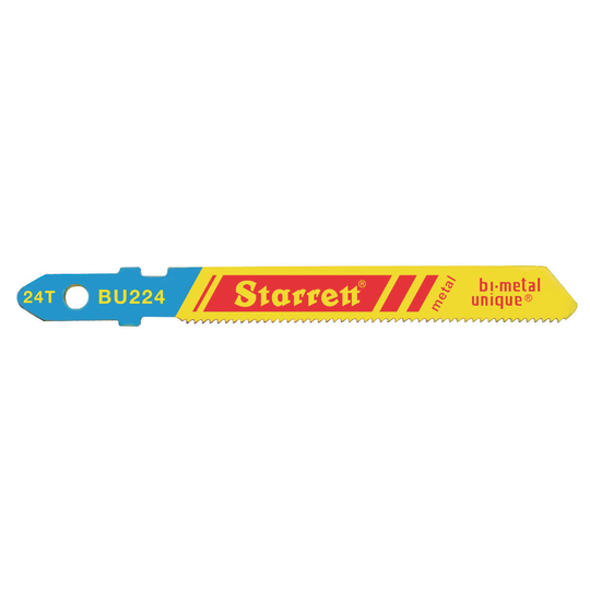 STARRETT BU224 2'' x 5/16 x .040 x 24T, Bi-Metal, 5 Pack