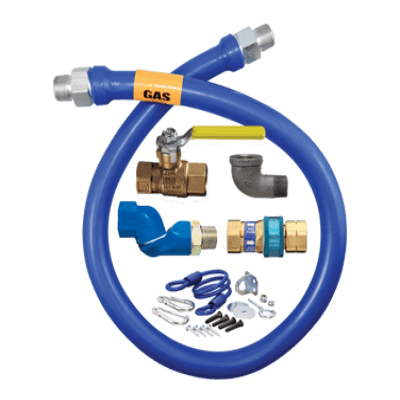 Dormont Manufacturing 1675KITS72 Dormont Blue Hose Moveable Gas Connector Kit 3/4" Dia.
