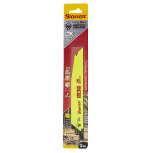 STARRETT BTR81014-2 King Cut 8'' x 1 x .063 x 10-14, Bi-Metal, 2 Pack