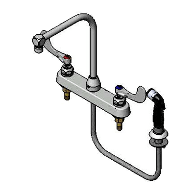 T&S Brass B-1175 Faucet Workboard 8"C/C