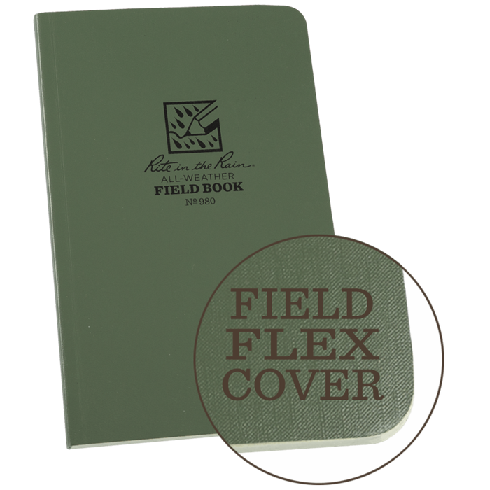 Rite in the Rain No. 980 Field Book Universal FieldFlex 4 5/8" x 7 1