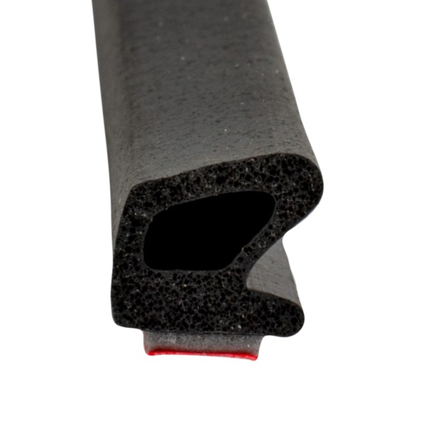 Steele Rubber Products PeelNStick Medium Hollow Triangular w/Lip