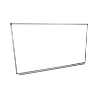 LUXOR WB7240W 72"W x 40"H Wall-Mounted Magnetic Whiteboard