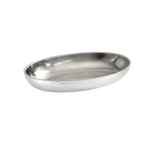 Hammered Double Wall Seafood Trays