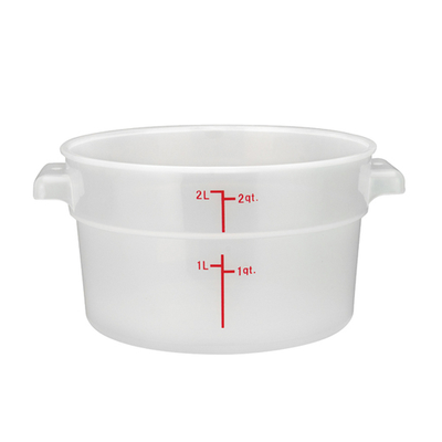 Winco PTRC-2 Storage Container 2 Qt